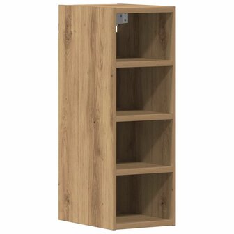 Hangkast Riga 20x29,5x60 cm bewerkt hout artisanaal eikenkleur 2