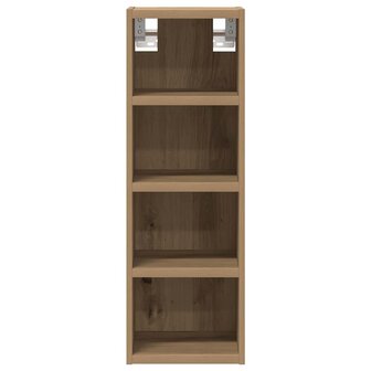 Hangkast Riga 20x29,5x60 cm bewerkt hout artisanaal eikenkleur 4