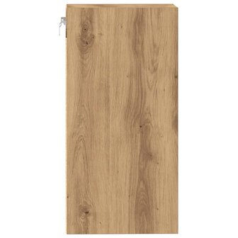 Hangkast Riga 20x29,5x60 cm bewerkt hout artisanaal eikenkleur 5