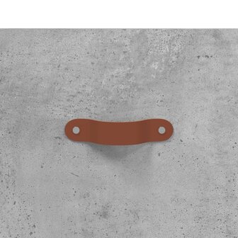 Ladekast 69,5x34x90 cm bewerkt hout betongrijs 9