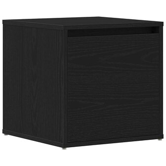 Ladekast met lade Zwart eiken 40.5 x 40 x 40 cm Bewerkt hout 2