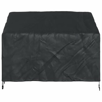 Tuinbankhoes Zwart 134 x 70 x 65 / 94 cm 210D stof 4