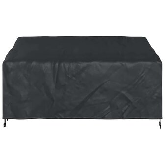 Tuinbankhoes Zwart 185 x 85 x 65 / 94 cm 420D stof 4