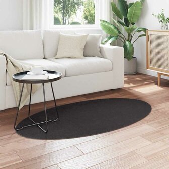 Tapijt Antraciet 80 x 150 cm Polyester 3