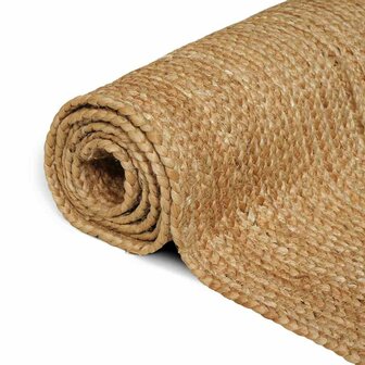Tapijt Beige 60 x 110 cm Jute 4