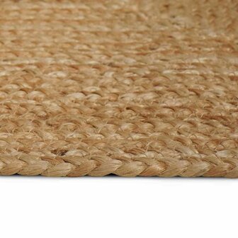 Tapijt Beige 60 x 200 cm Jute 5