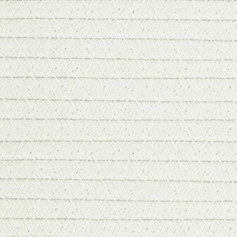 Opbergmand &Oslash; 40x35 cm katoen wit 7