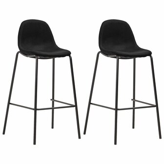 3-delige Barset stof zwart 6