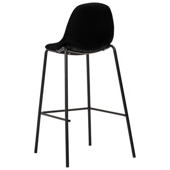 3-delige Barset stof zwart 6