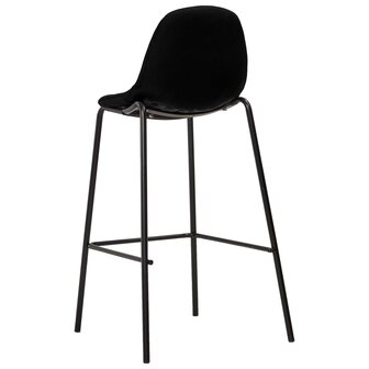 5-delige Barset stof zwart 6