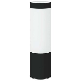 Buitenwandlampen 2 pcs Zwart 12 x 7.5 x 27 cm Roestvrij staal 4