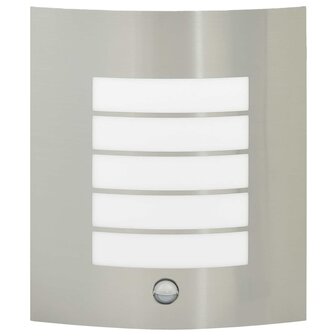 Buitenwandlampen 2 pcs Zilver 23.5 x 10.5 x 26 cm 4