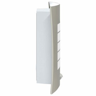 Buitenwandlampen 2 pcs Zilver 23.5 x 10.5 x 26 cm 5