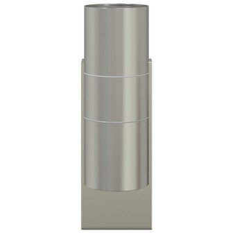 Buitenwandlampen 2 pcs Zilver 7 x 10 x 22 cm Roestvrij staal 4