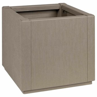 Tuin Bloempot Grijs 36 x 36 x 35 cm Polypropyleen 1