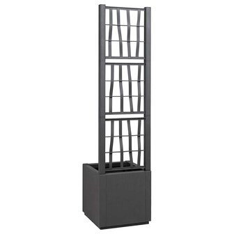 Tuin Bloempot Antraciet 36 x 36 x 140 cm Polypropyleen 3