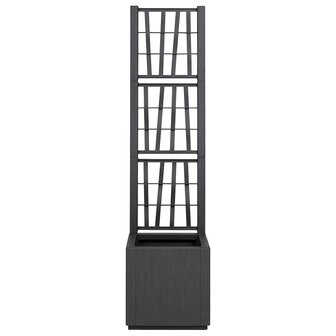 Tuin Bloempot Antraciet 36 x 36 x 140 cm Polypropyleen 4