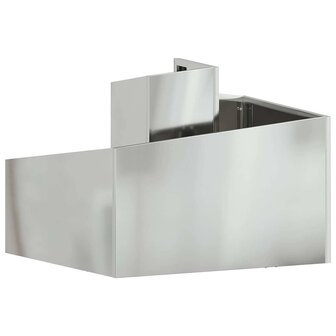 Tuin Bloempot Zilver 60 x 60 x 50 cm Gegalvaniseerd staal 7
