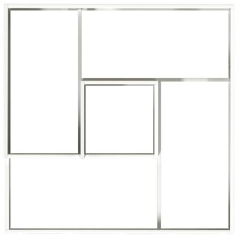 Tuin Bloempot Wit 100 x 100 x 50 cm Staal 8