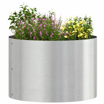 Tuin Bloempot Zilver 30 x 30 x 20 cm Roestvrij staal 3