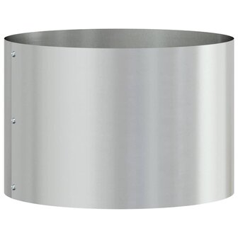 Tuin Bloempot Zilver 30 x 30 x 20 cm Gegalvaniseerd staal 2