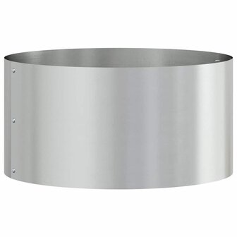 Tuin Bloempot Zilver 40 x 40 x 20 cm Gegalvaniseerd staal 2