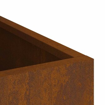 Tuin Bloempot Bruin 32 x 32 x 40 cm Verweerd staal 8