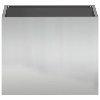 Tuin Bloempot Zilver 50 x 32 x 40 cm Gegalvaniseerd staal 5