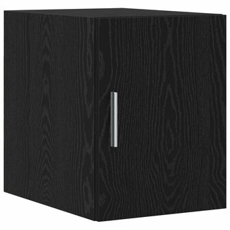 Slanke Opbergkast Zwart eiken 30 x 42.5 x 225 cm Bewerkt hout 5
