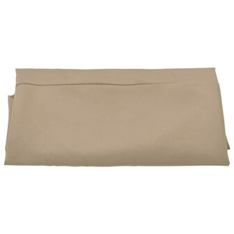 Vervangingsdoek voor zweefparasol 300 cm taupe 4