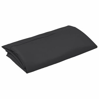 Vervangingsdoek voor zweefparasol 300 cm zwart 3