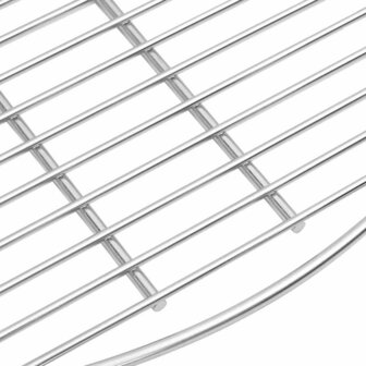 Barbecuerooster Zilver 57 x 57 cm Roestvrij staal 5