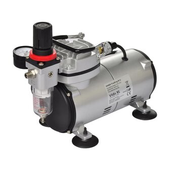 Airbrush-compressorset met 2 pistolen   3