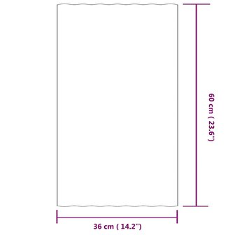 Dakpanelen 36 st 60x36 cm gepoedercoat staal antracietkleurig 7