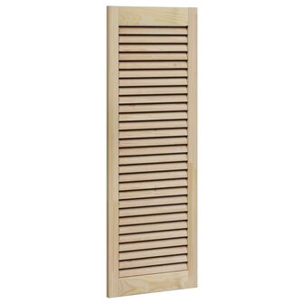 Kastdeuren 4 pcs Bruin 110 x 39.5 x 2.1 cm Massief grenenhout 4