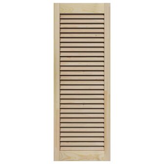 Kastdeuren 4 pcs Bruin 110 x 39.5 x 2.1 cm Massief grenenhout 5