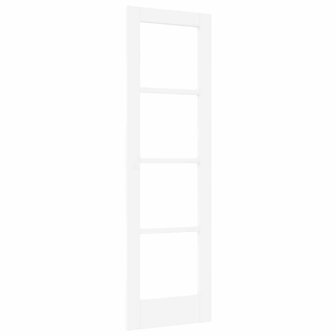 Binnendeur met Glas Wit 61 x 198,5 cm 2