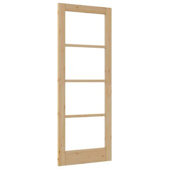 Binnendeur met Glas Bruin 78 x 202 cm 2