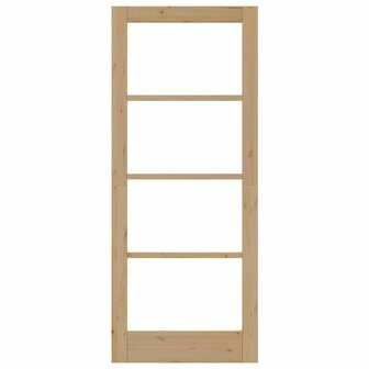 Binnendeur met Glas Bruin 83 x 202 cm 5