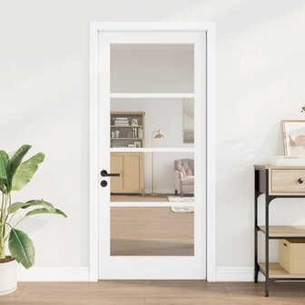 Binnendeur met Glas Wit 86 x 198.5 cm 3