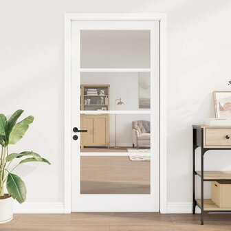 Binnendeur met Glas ORKDAL Wit 93 x 202 cm 3