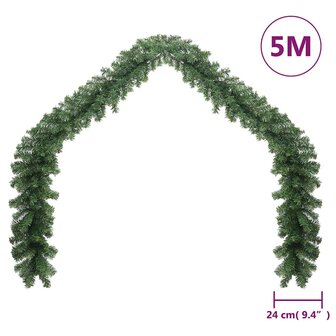 Kerstslinger 5 m PVC 5