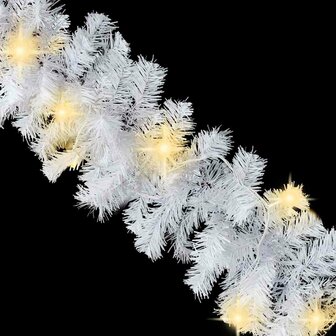 Kerstslinger met LED-lampjes 10 m wit 6