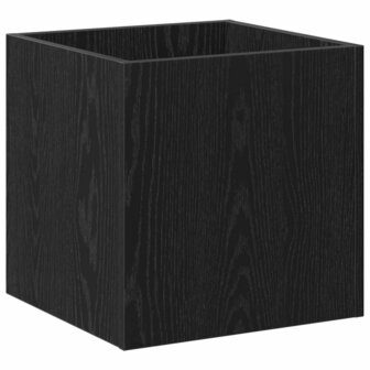 Halmeubelset 5 pcs Zwarte eik, Zilver 80 x 30.5 x 40 cm 6