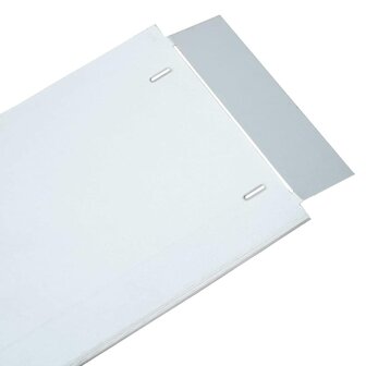 Gazonranden 10 pcs Zilver 100 x 25 cm Gegalvaniseerd staal 8