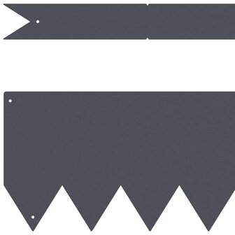 Gazonranden 10 pcs Antraciet 100 x 0.5 x 15 cm Staal 3