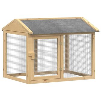 Kippenhok Bruin 150 x 60 x 89 cm 5