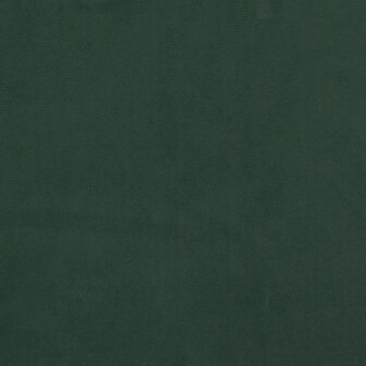 Pocketveringmatras 90x210x20 cm fluweel donkergroen 6