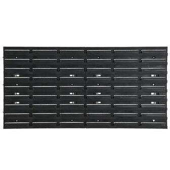 26-delige Sorteersysteemset 77x39 cm polypropeen rood en zwart 4