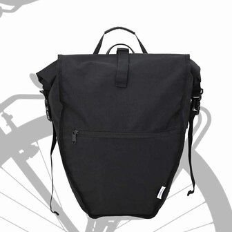 Fietstas Zwart 32.5 x 17 x 57 cm Polyester 2